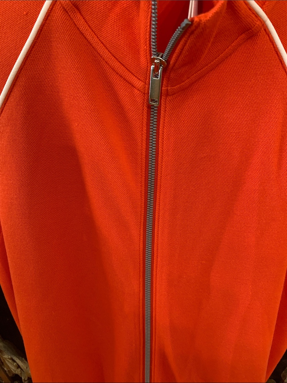 SPANX Sleeveless Zip-Front Orange Pants Jumpsuit - Picture 4 of 13